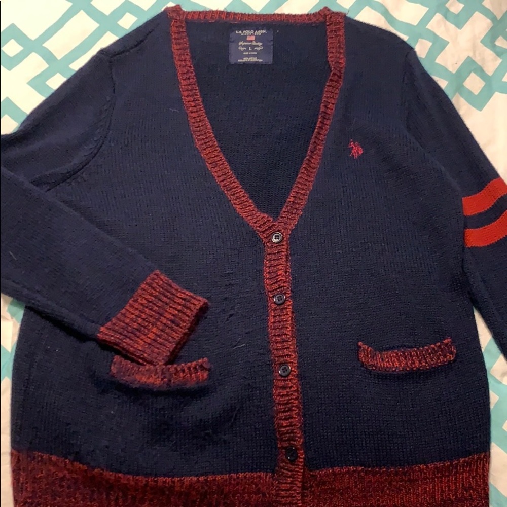 Polo cardigan
